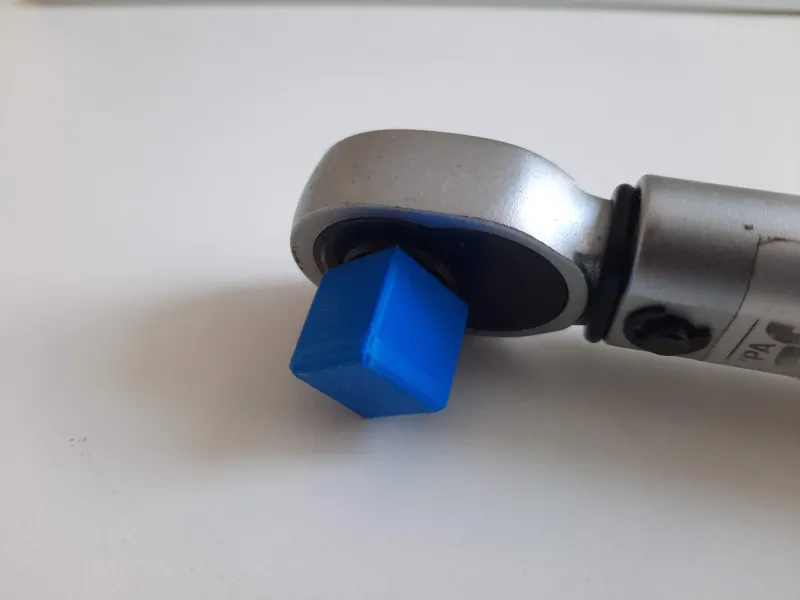 3/8" to 1/2" socket adapter