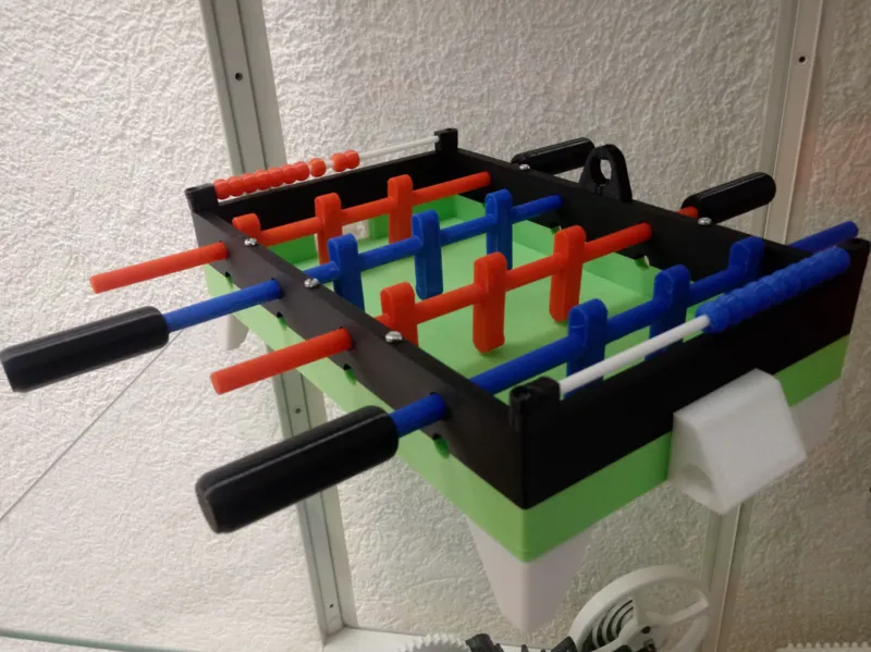 Mini-Tischkicker / Table football / Foosball