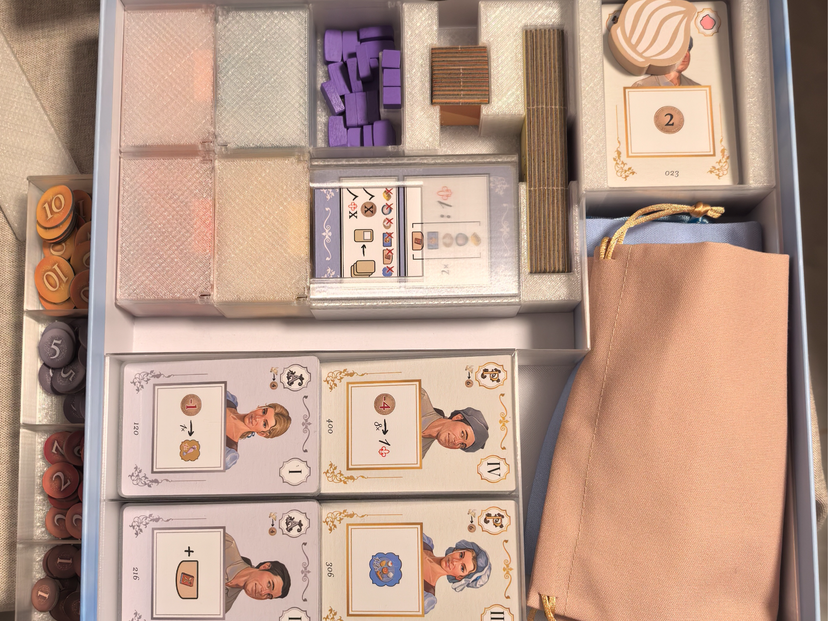 洛可可：甜品盛宴（La Pâtisserie Rococo）3D打印收纳，不限于H2S