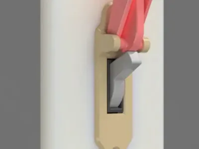 Light switch guard v.2
