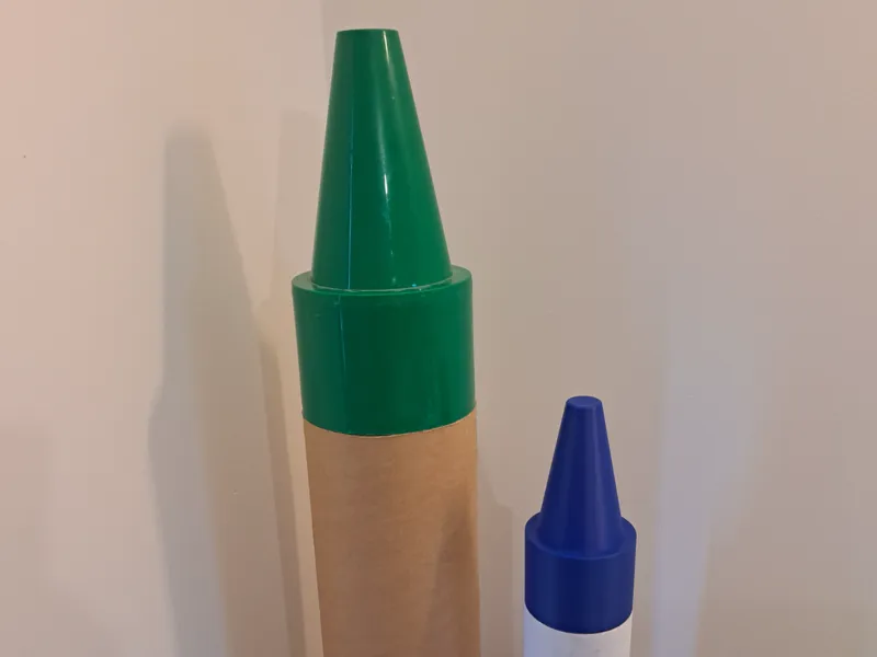 CRAYON GEANT CRAYOLA POUR TUBE CARTON