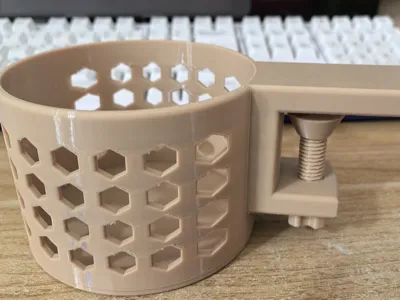 Desk Edge Cup Holder