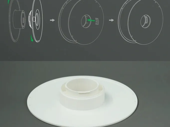 A1 MINI 拓竹3D打印料盘 复刻官方