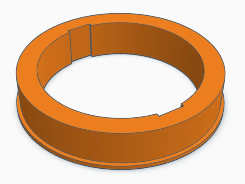 Hygrometer mount for Voolt 3d