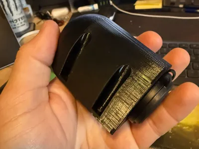 USB/Cigarete plug hat with mounting holes