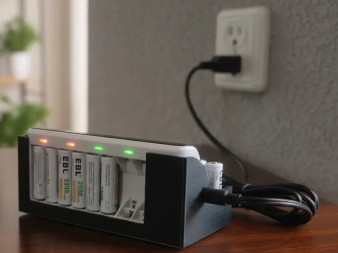 EBL Battery Charger and Battery Holder