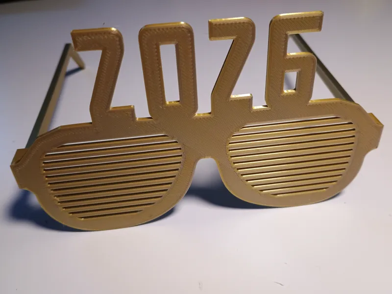 occhiali capodanno 2026