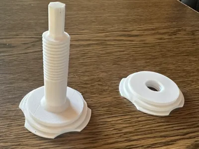 Respooling device for the cordless drill