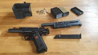 Speed Loader for Ruger mark 3 & 4 v6 (old design)