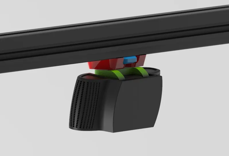 Voron V2.4 300^3 C920 gantry 2020 mount