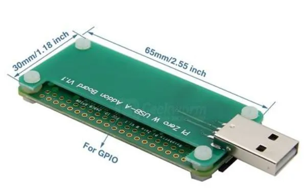 Housing for Raspberry pi Zero with USB-A 
