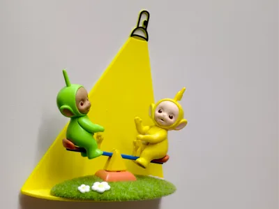 Spotlight Refrigerator Magnet Figure Stand
