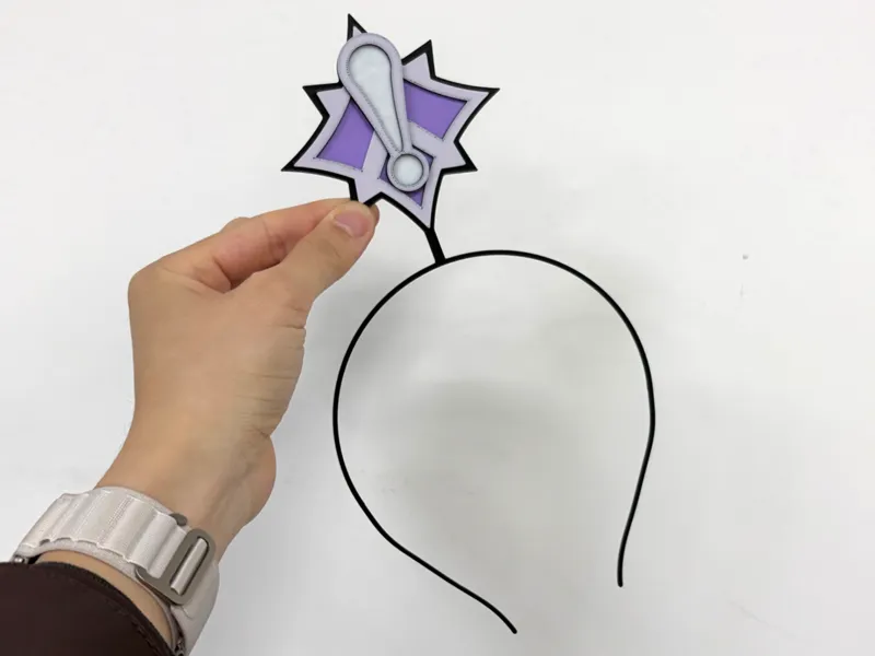 原神委托任务感叹号头箍发卡