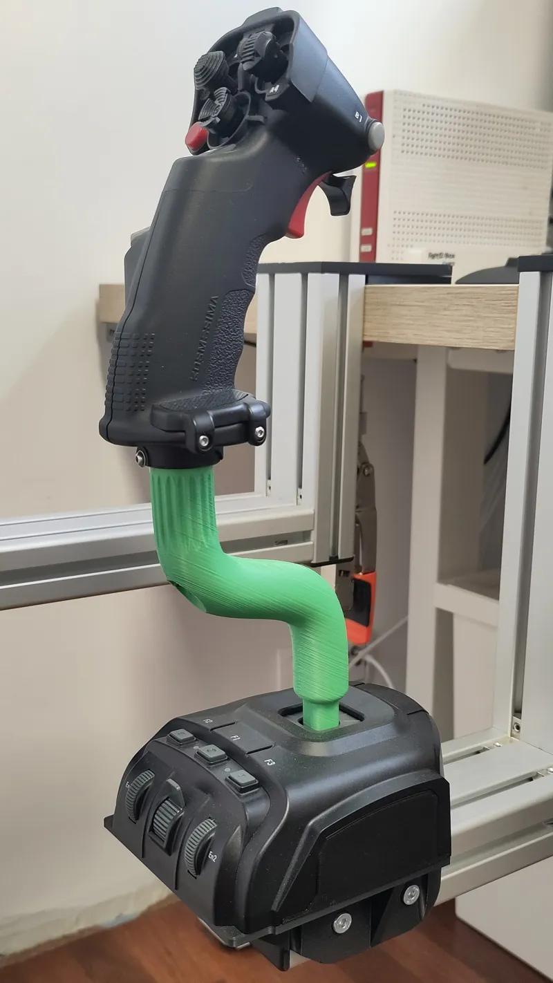 VKB Gladiator NXT offset extension