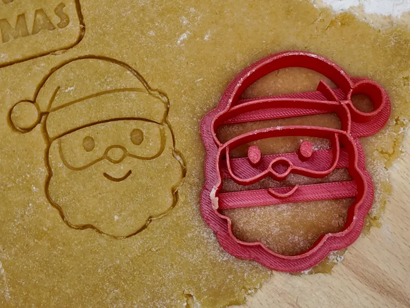 Santa Cookie Cutter