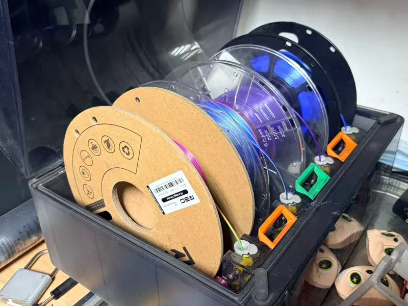 ams 和 ams pro2 通用主动轮加粗，保护滚轮，适配更多直径和类型料盘