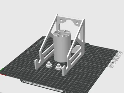 filament holder to the wall