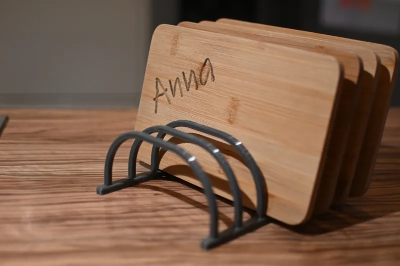 Cutting Board Holder Stand / Schneidebrett Halter
