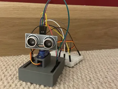 Ultrasonic Sensor Radar Arduino Project