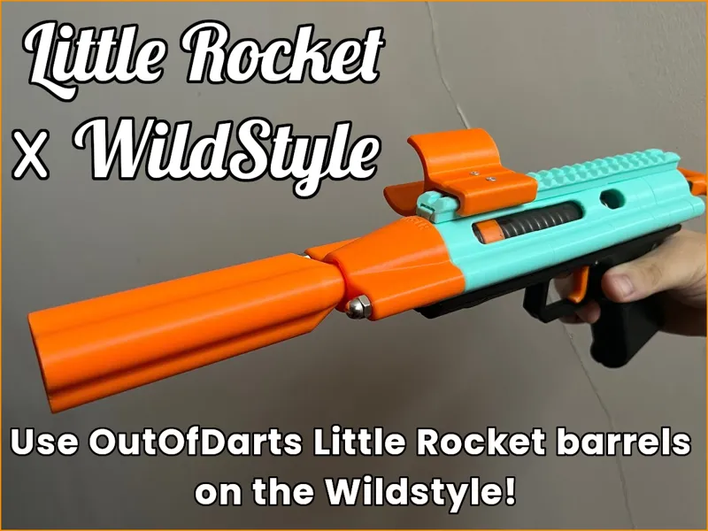 Wildstyle Little Rocket Adapter|OutOfDarts barrels