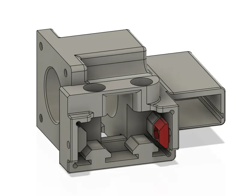 Ender 3 S1 Y  mount upgrade (Two-axis fasteners)