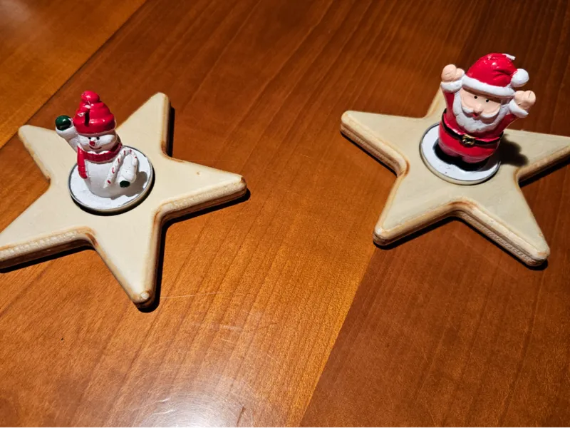 Star Shaped Router Template with Tealight Holder