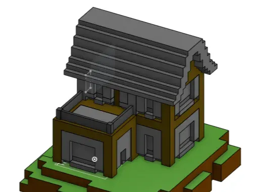 Mini Minecraft House V2