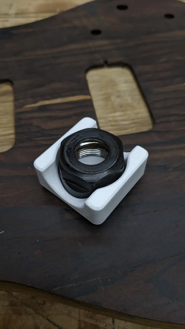 Gridfinity ER20 Collet Nut Holder 1x1