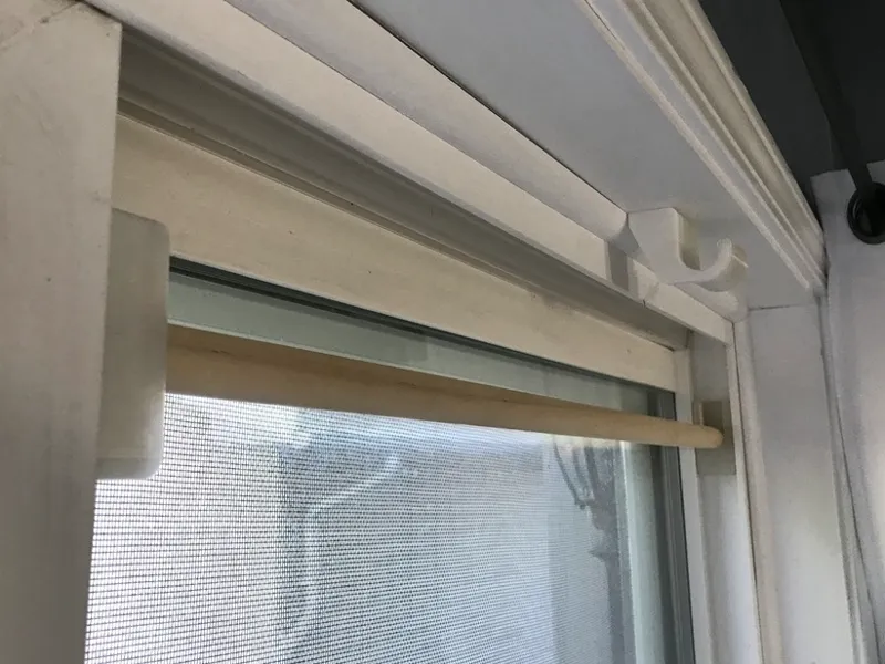Sliding Door Security Rod Holder