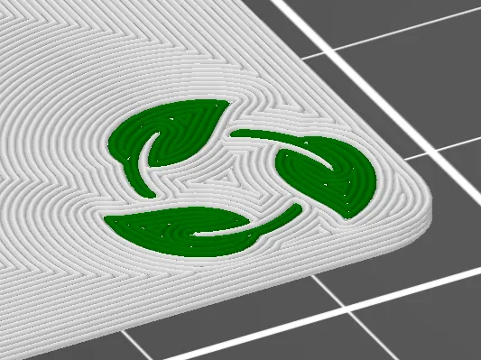 Biodegradable Label / icon / sign
