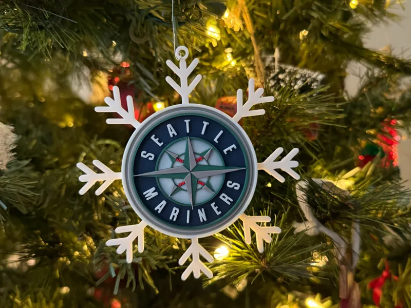 Mariners Snowflake Ornament