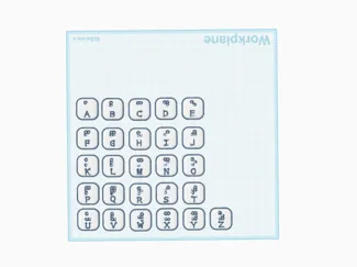 Braille UK letter tiles 