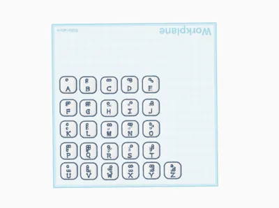Braille UK letter tiles 