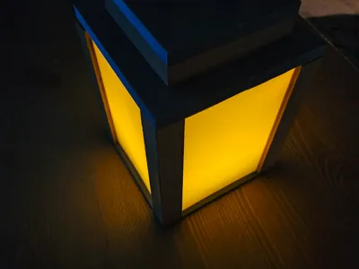 Minecraft Lantern for tea light