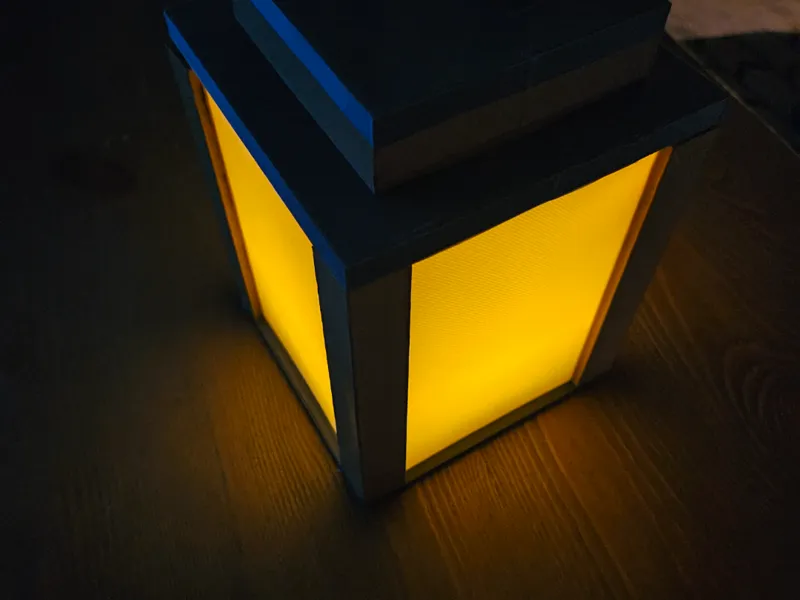 Minecraft Lantern for tea light