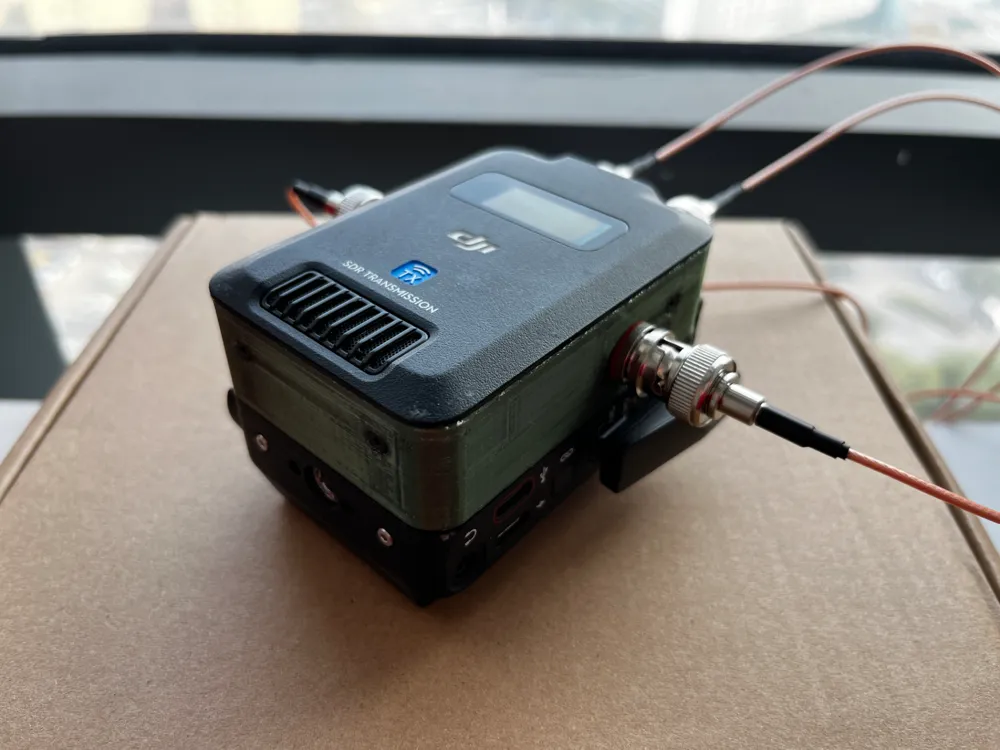 DJI SDR Video Transmission External Antenna Riser - Free 3D Print Model ...