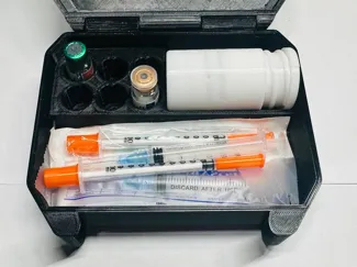 Snaplock v2 - 3 ml vials Travel Case