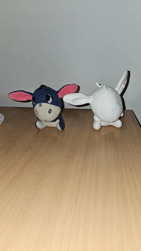 Cute Donkey Figurine–Printable Mascot Donkey