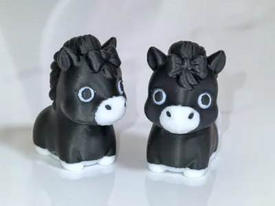 Year of the Horse ~ Little Black Horse