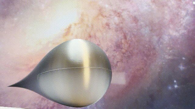 三体水滴（悬浮）