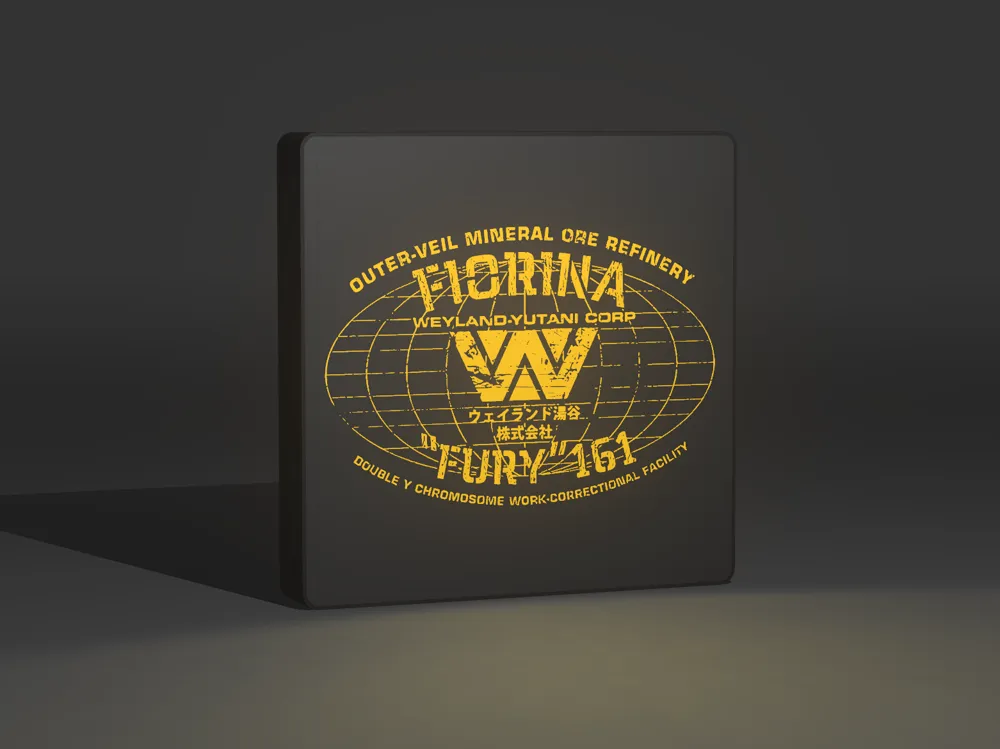 Alien 3 Fiorina Fury 161 Panel - Lightbox - Free 3D Print Model ...