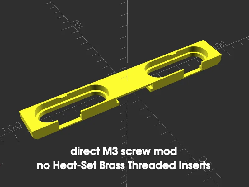 Organizer Box XL Pro - M3 screw mod