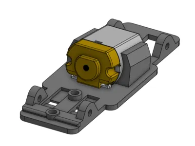Slot Car Chassis 1-43