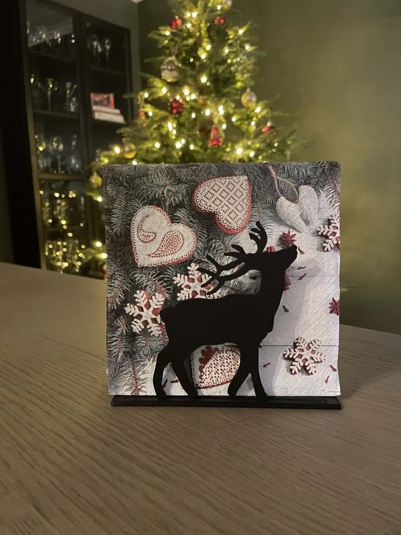 Deer napkin holder