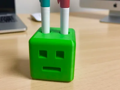 Minecraft Slime Pen Stand