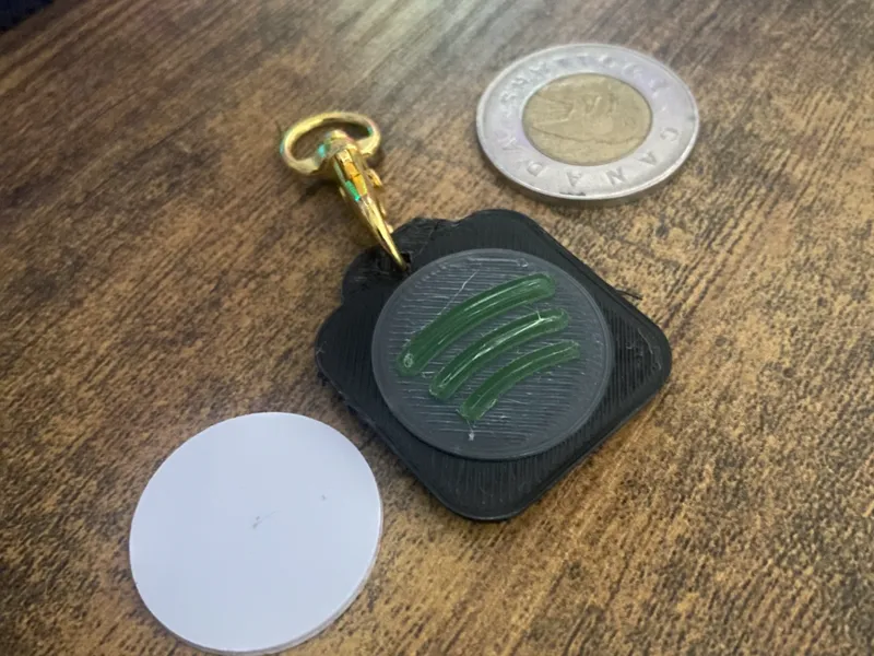Spotify NFC keychain : NO AMS