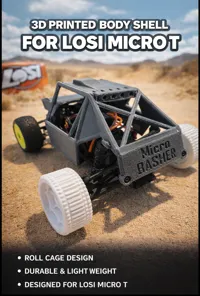 Carrosserie cage tubulaire pour RC Losi Micro T — photo 1
