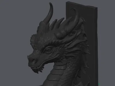 Dragon Bookend