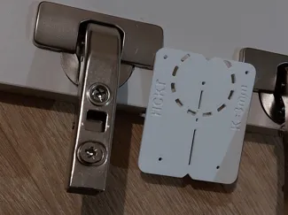 Parallel hydraulic hinge HCKT TEMPLATE GTV K=3MM