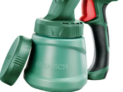 BOSCH paint gun's paint reservoir